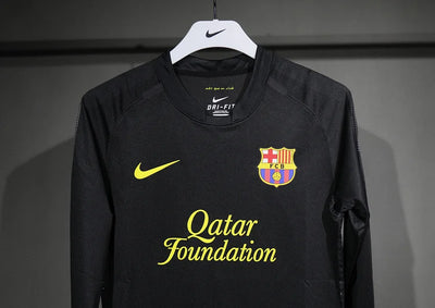 2011/12 Barcelona Away Long Sleeve - Player Edition
