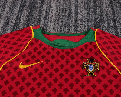2004 Portugal Home Retro Kit - Kids