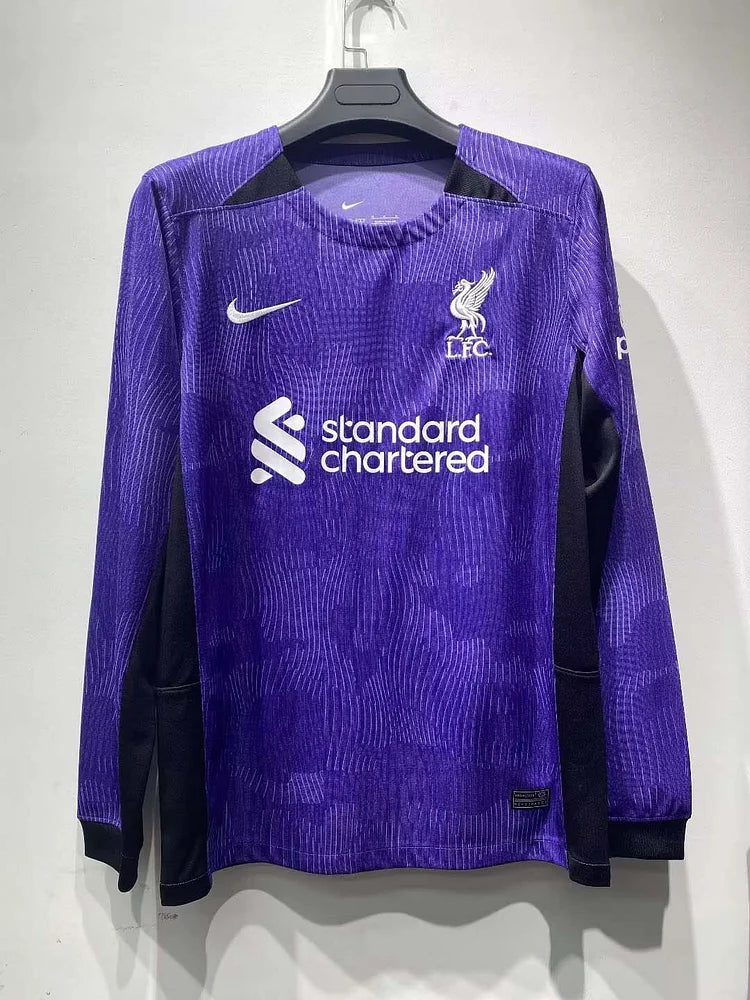 2023/24 Liverpool Second away long sleeve jersey