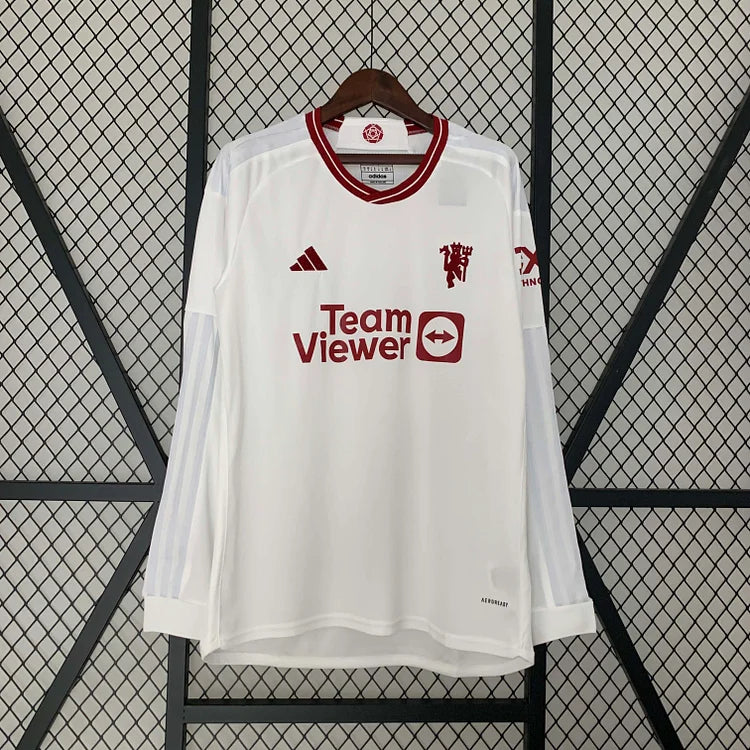 2023/24 Manchester United away second shirt long sleeve