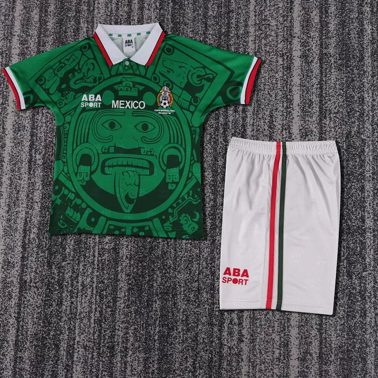 1998 Mexico Home Retro Kit - Kids