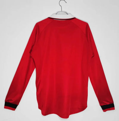 1999/00 Manchester United Champions League Home Long Sleeve Shirt