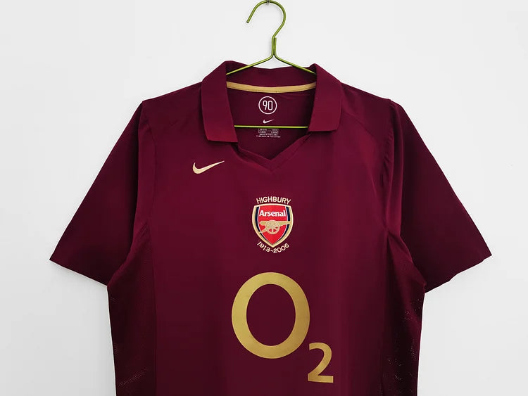 2005/06 Retro Arsenal Home Shirt