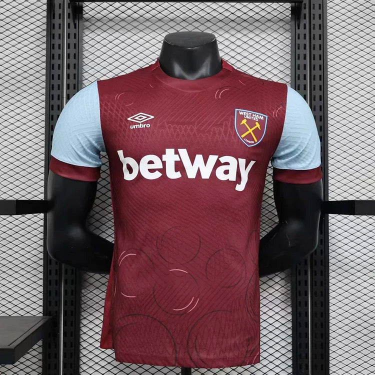 2023/2024 Player Version West Ham United Home Football Shirt