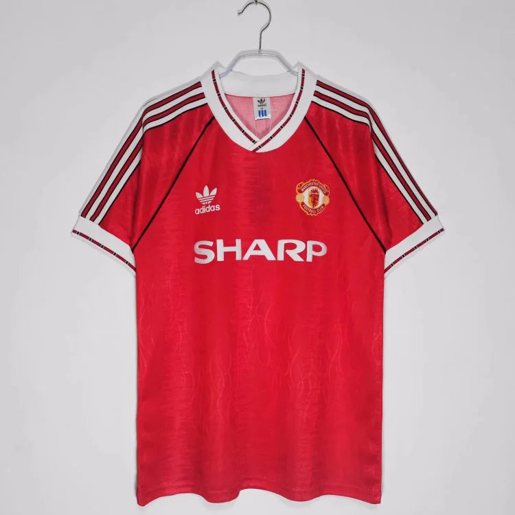 1991/92 Manchester United home retro jersey