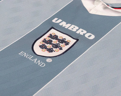 1996 England Away Retro - Kids Kit