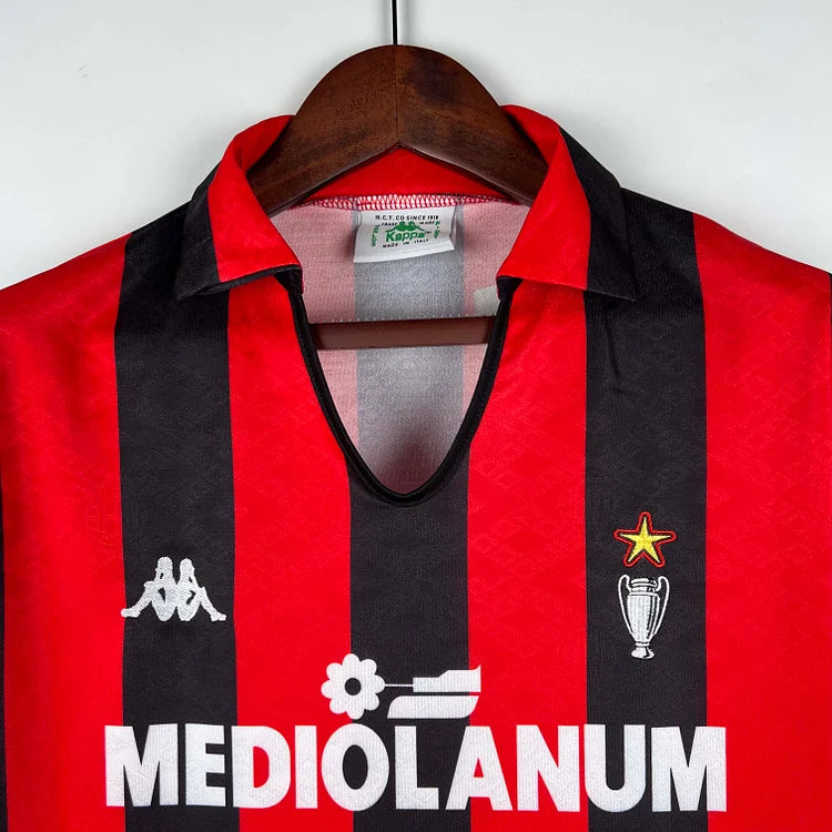 1989/90 AC Milan Home Retro Jersey