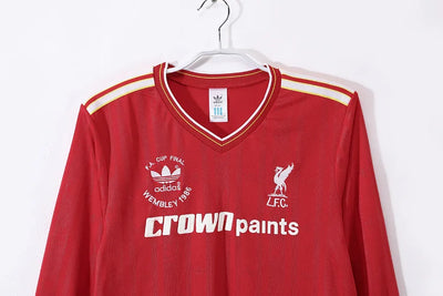 1986/87 Liverpool Home Retro Long Sleeve