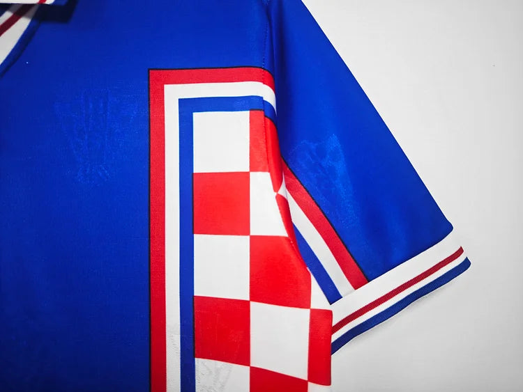 1998 Croatia away retro jersey