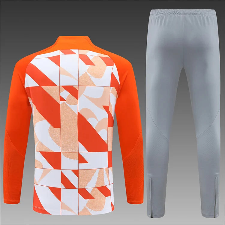 2023/24 Inter Milan orange long sleeve training kit
