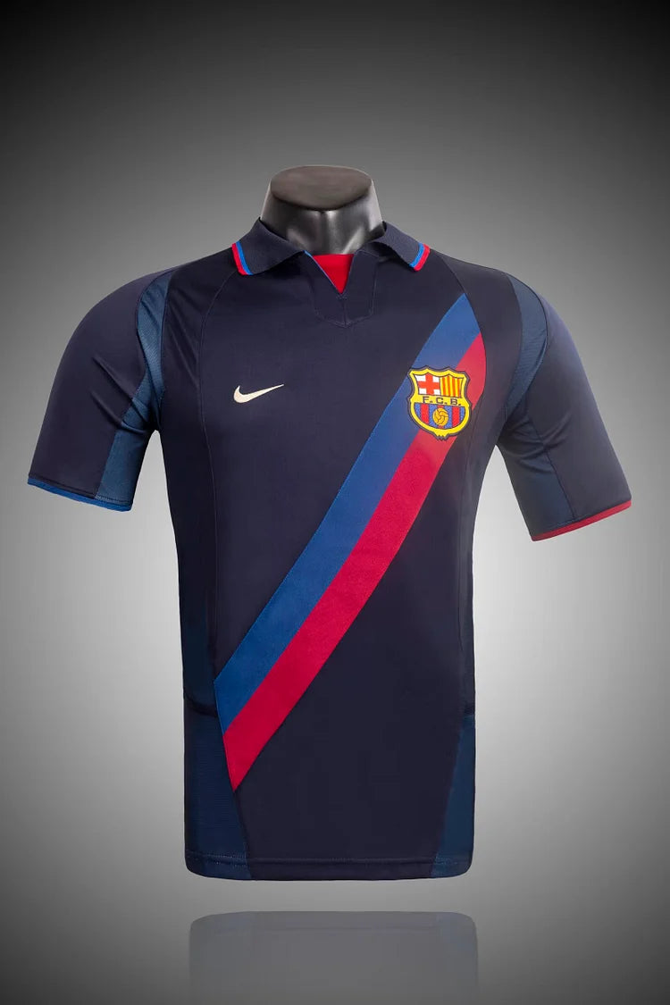 2002/03 Barcelona Second Away Retro Kit