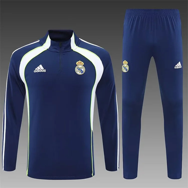 2025/2026 Real Madrid Half-Pulled Training Suit