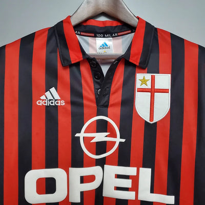 1999/00 AC Milan Home Retro Shirt