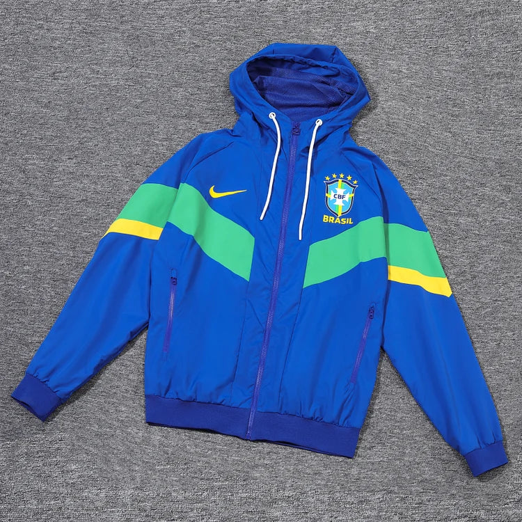 2024/25 Brazilian Blue Windbreaker Jacket