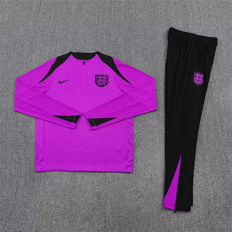 2025/2026 England Purple Long Sleeve Training Shirt -