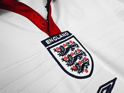 2004 England home retro jersey