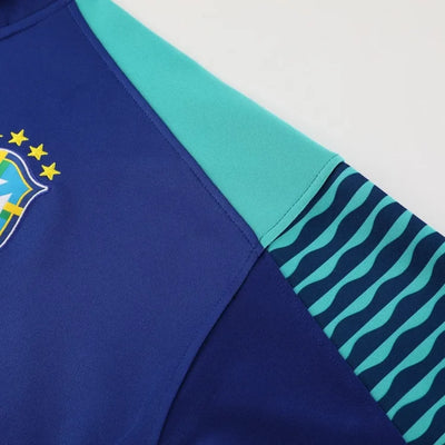 2024/25 Brazil long pull sports training suit