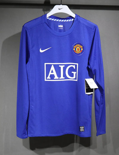 2008/09 Manchester United Second Away Long Sleeve - Player Edition