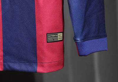 2014/15 Barcelona Home Long Sleeve - Player Edition