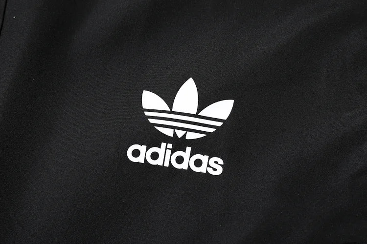 25/26 Juventus Black Windbreaker Jacket