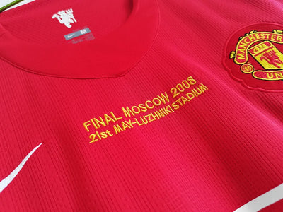 2007/08 Manchester United Home Retro Shirt - Champions League Edition