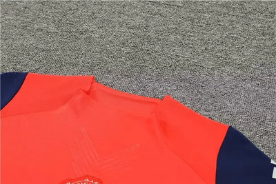 2024/25 Manchester United orange long sleeve training kit