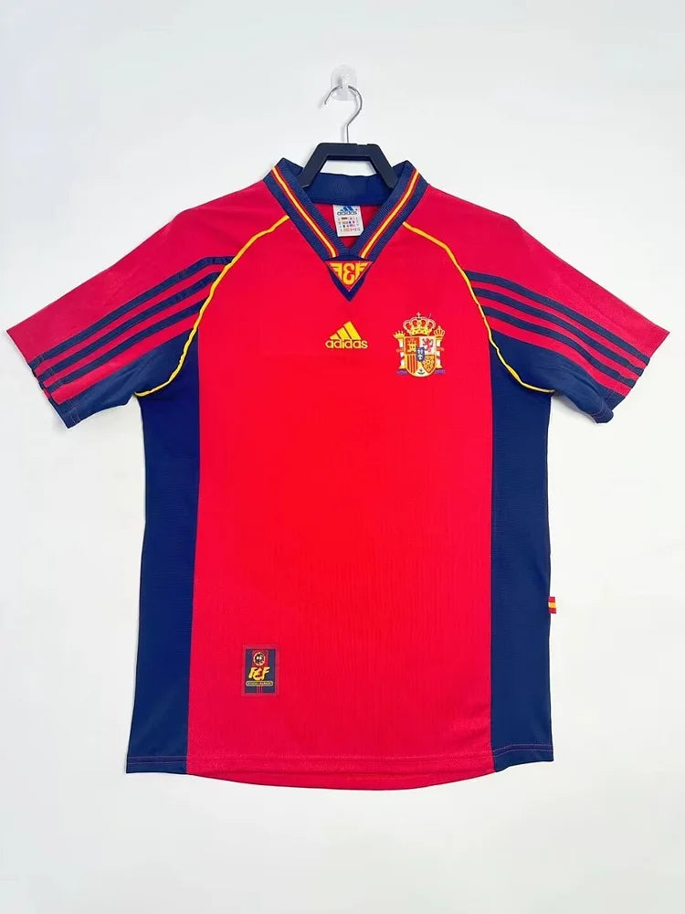1998 Spain Home Retro Jersey