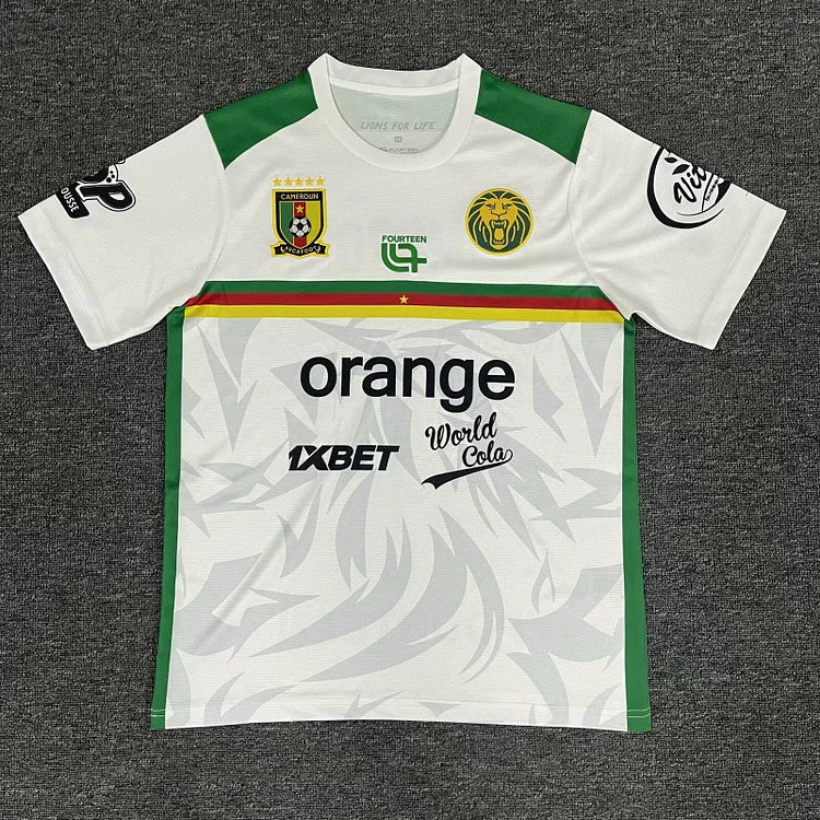 2025 Cameroon White Training Jersey