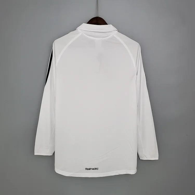2005/06 Real Madrid Home Retro Long Sleeve Jersey