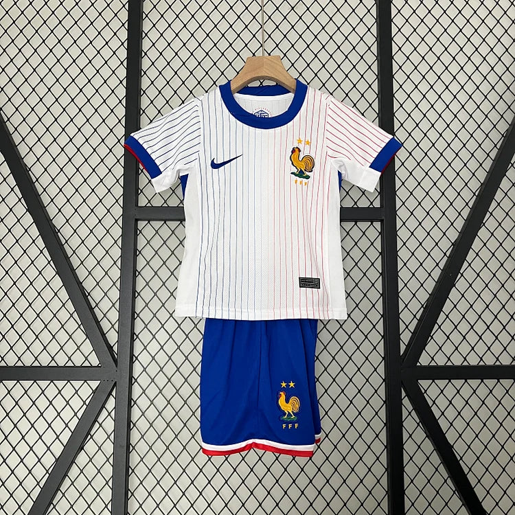 2024/25 France Away Kids Clothing