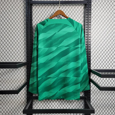 2023/24 Long Sleeve Psg Paris Saint-Germain Goalkeeper Green Football Shirt