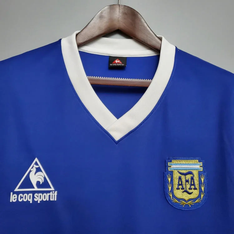 1986 Argentina Away Retro Jersey