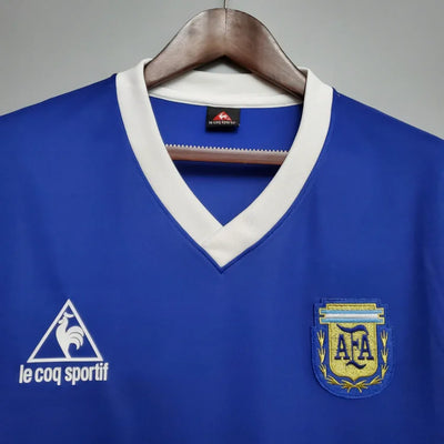 1986 Argentina Away Retro Jersey