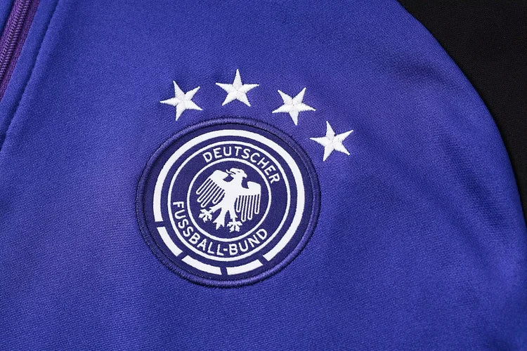 2024/25 German half zip training suit purple 1:1 Thailand quality suit
