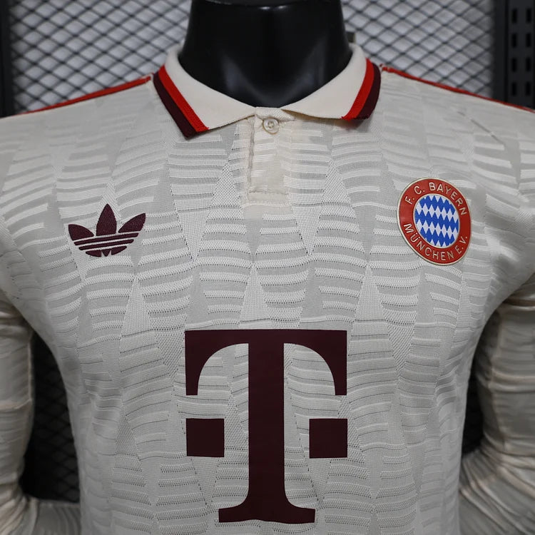 2024/25 Bayern Munich Second Away Long Sleeve - Player Edition
