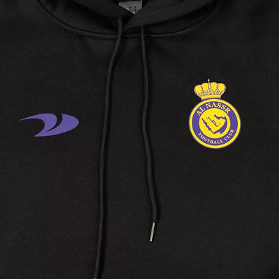 2024/25 Riyadh Victory C Ronaldo. Black Casual Sweater