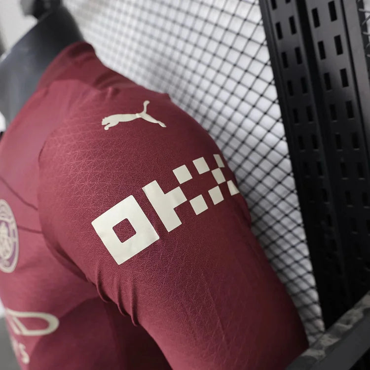 2024/2025 Manchester City Away Long Sleeve Player Version