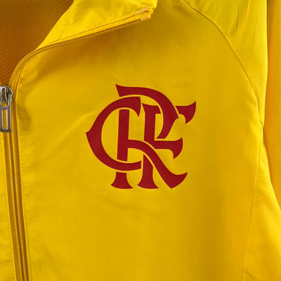 2023 Flamengo Windbreaker yellow Soccer Jersey