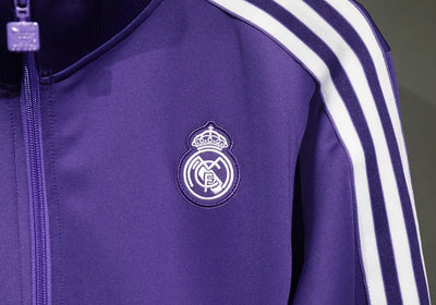 Real Madrid classic retro four seasons health and leisure sports suit