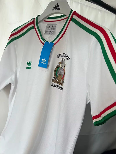 1984/85 Mexico Retro White T-Shirt