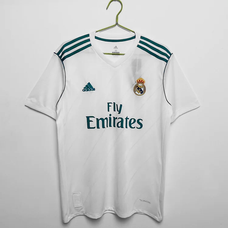 2017/18 Real Madrid retro home jersey.