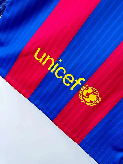 2016/17 Barcelona Home Long Sleeve Jersey