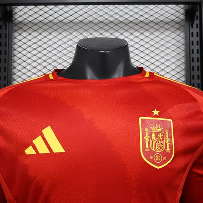 2024/25 Spain Home Long Sleeve - Player Version