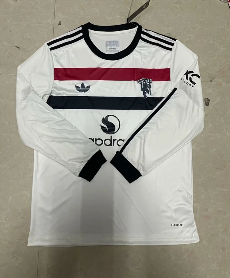 24/25 Manchester United second away long sleeve fan edition