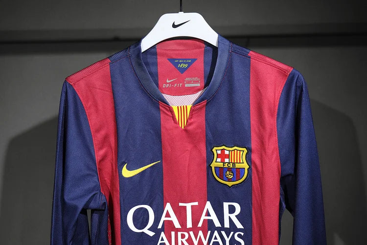 2014/15 Barcelona Home Long Sleeve - Player Edition