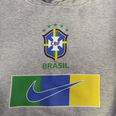 2024/25 Brazilian grey casual sweater.