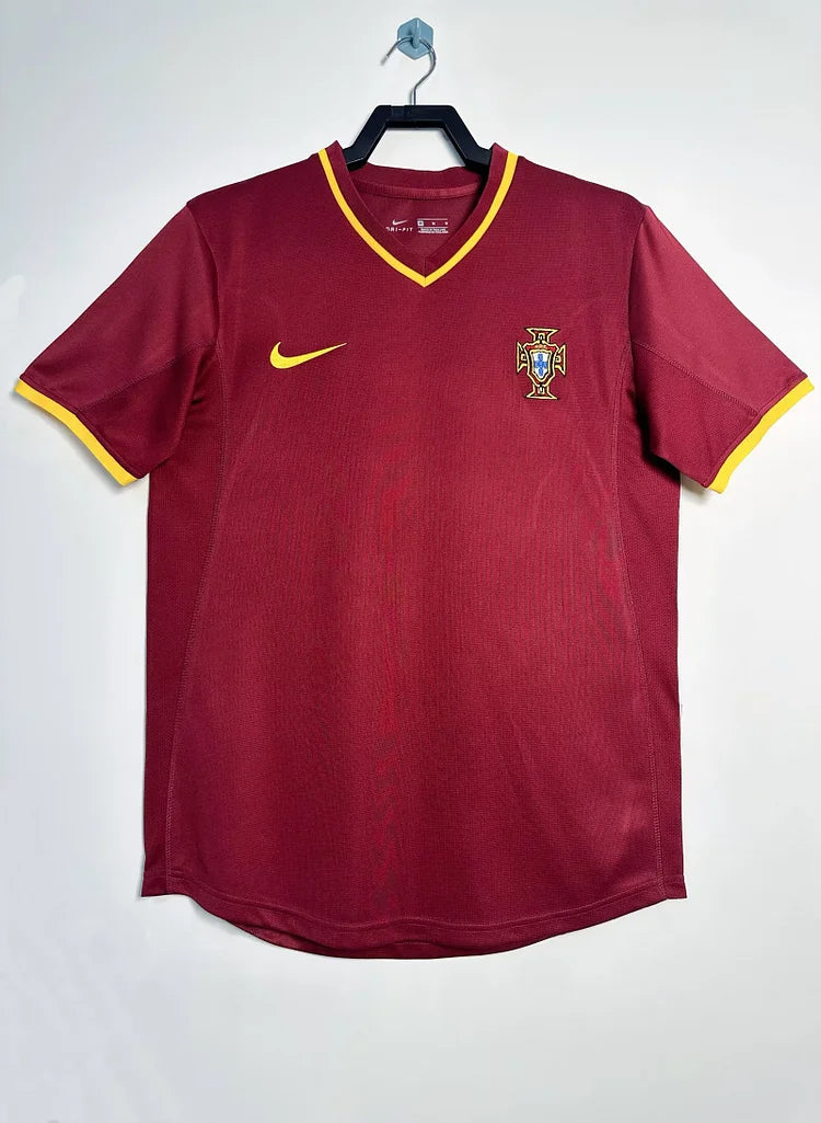 2000 Portugal Home Retro Jersey