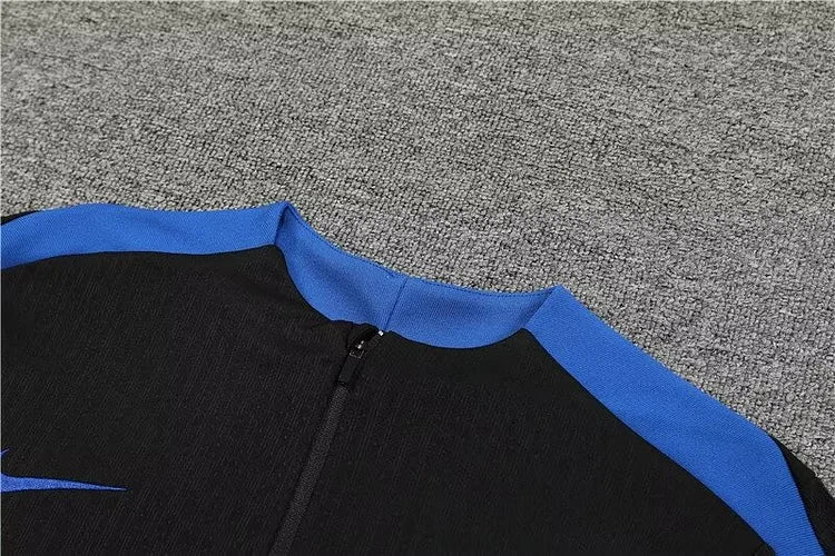 2024/25 Dutch black half-pull training clothes 1:1 Thai quality