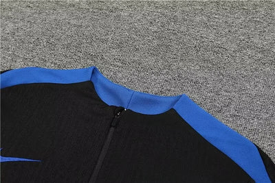 2024/25 Dutch black half-pull training clothes 1:1 Thai quality