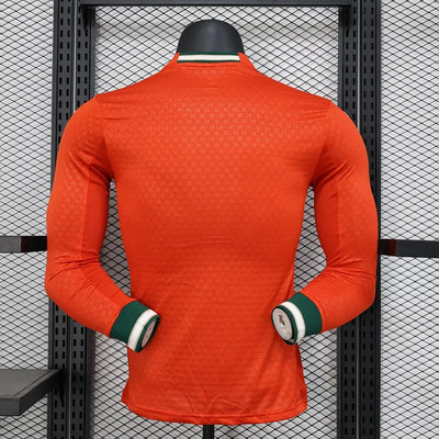 2025 Portugal Home Long Sleeve Shirt - Players